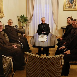 Nadbiskup Kutleša primio generalnog ministra Reda manje braće